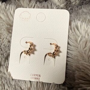 Gold Star Earrings